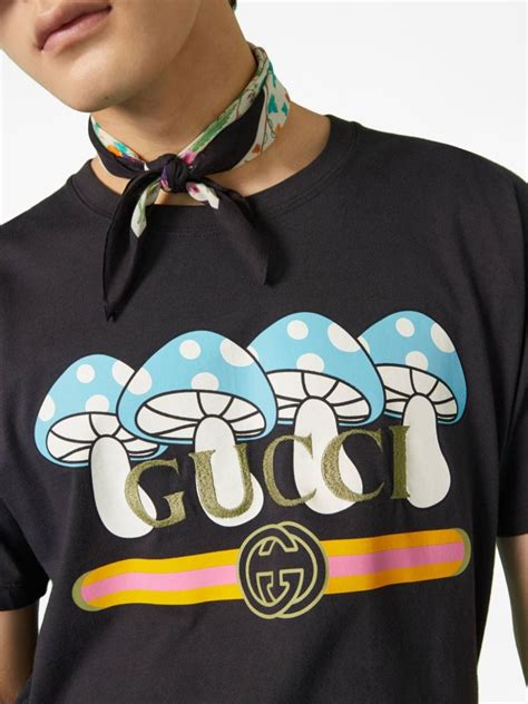 gucci mushroom tshirt|Gucci Interlocking G.